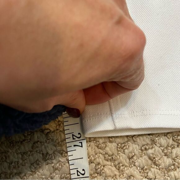 Ladies Spanx High‎ Rise White Pull On Slimming Jeggings Leggings Size XL - Picture 7 of 8